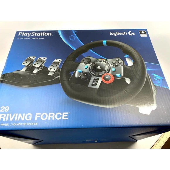 Playstation G29 Driving Force Racing Wheel by Logitech- Brand New - Picture 2 of 2